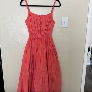 Ciao Lucia Brigida Dress in grapefruit